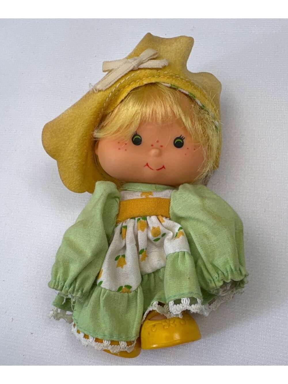 1979 American Greetings Strawberry Shortcake Doll Lemon Meringue Hat Cute!